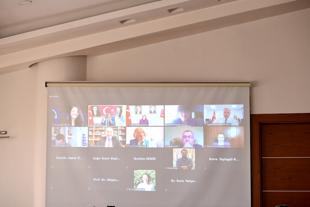 Türkiye Belediyeler Birliği Çalıştayı Video Konferans