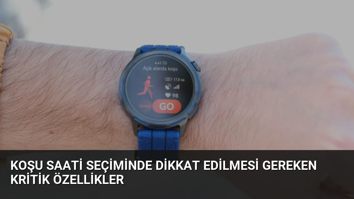 Koşu Saati Seçiminde Dikkat Edilmesi Gereken Kritik Özellikler