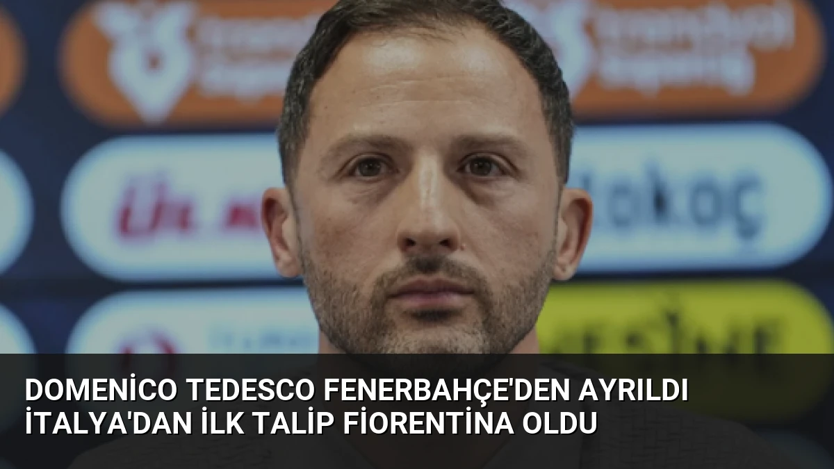 Domenico Tedesco Fenerbahçe’den Ayrıldı İtalya’dan İlk Talip Fiorentina Oldu