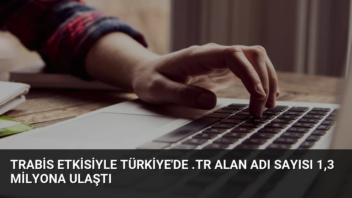 TRABİS Etkisiyle Türkiye’de .tr Alan Adı Sayısı 1,3 Milyona Ulaştı