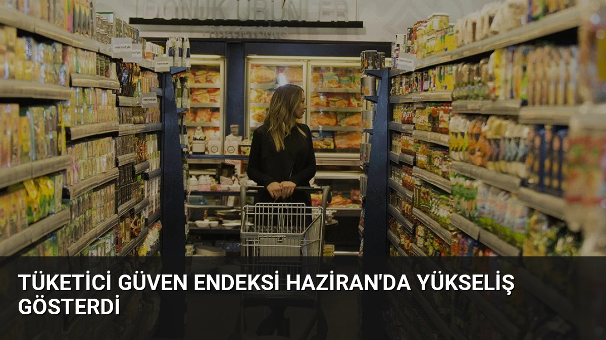 Tüketici Güven Endeksi Haziran’da Yükseliş Gösterdi