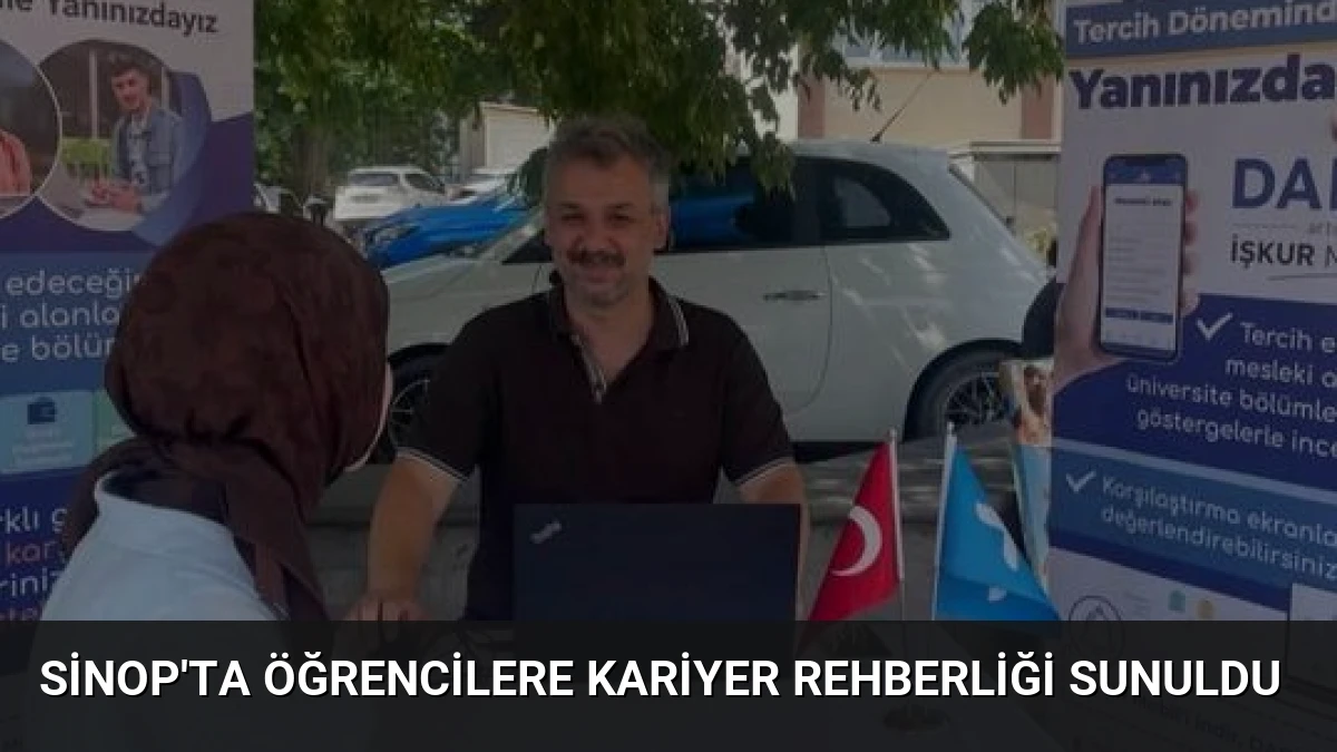 Sinop’ta Öğrencilere Kariyer Rehberliği Sunuldu