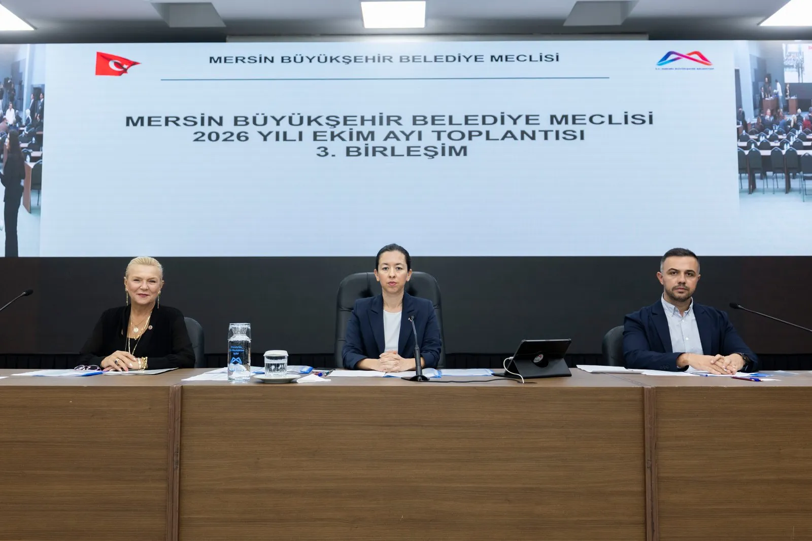 Mersin Büyükşehir Meclisi Ekim Ayı 3. Birleşimi Genç Başkanlığında Yapıldı