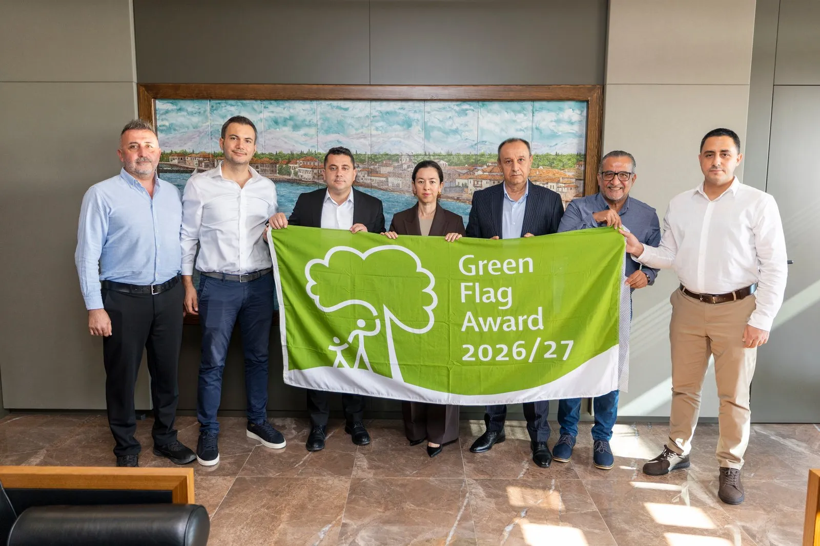 Mersin Kültür Park Yeşil Bayrak Belgesi Aldı